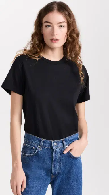 Sold Out NYC The Iconically Soft Perfect Tee in Black Black L | Thumbnail 2