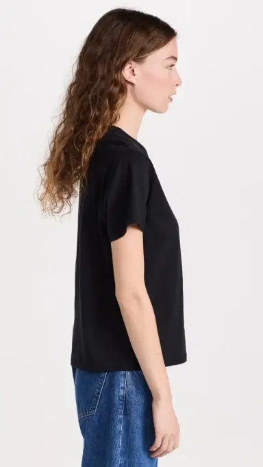 Sold Out NYC The Iconically Soft Perfect Tee in Black Black L | Thumbnail 4