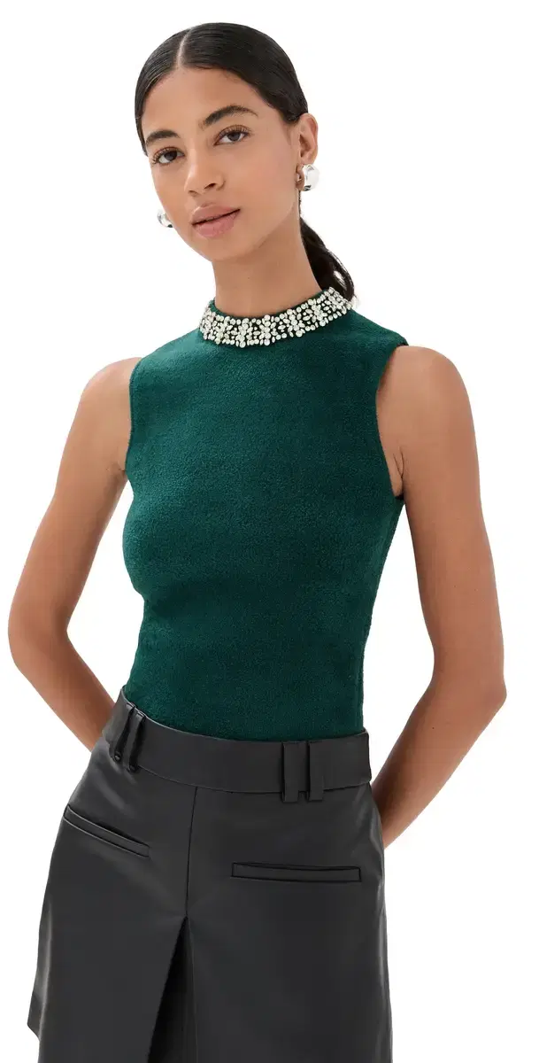 Rema Halter Top Emerald
