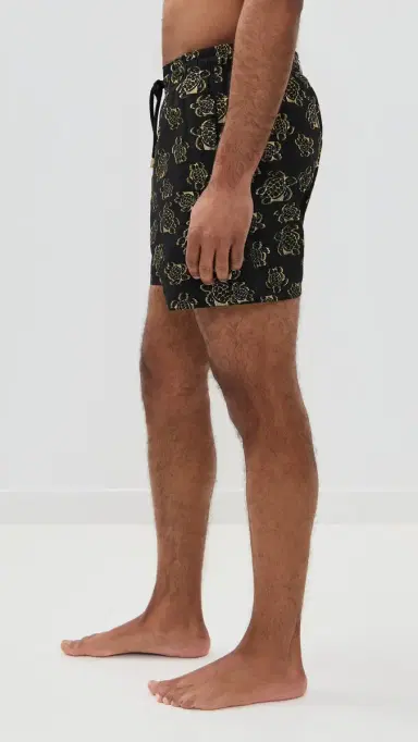Vilebrequin Moopea wim Shorts 5 Noir | Thumbnail 4