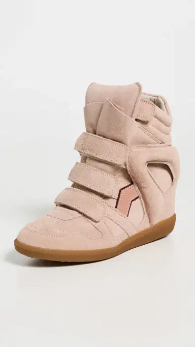 Isabel Marant Bekett Sneakers Pale Pink/Peach | Thumbnail 2 Isabel Marant Bekett Sneakers Pale Pink/Peach | Thumbnail 2