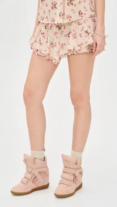 Isabel Marant Bekett Sneakers Pale Pink/Peach | Thumbnail 3 Isabel Marant Bekett Sneakers Pale Pink/Peach | Thumbnail 3