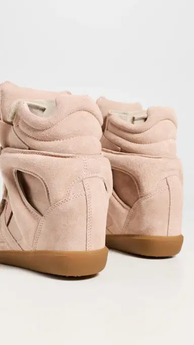 Isabel Marant Bekett Sneakers Pale Pink/Peach | Thumbnail 4 Isabel Marant Bekett Sneakers Pale Pink/Peach | Thumbnail 4