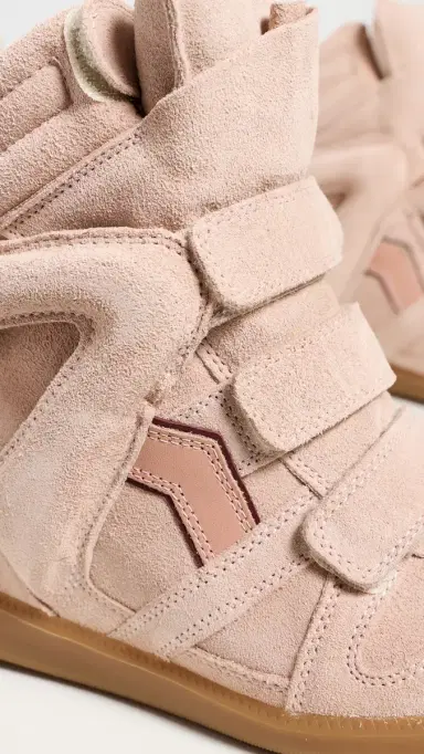 Isabel Marant Bekett Sneakers Pale Pink/Peach | Thumbnail 6 Isabel Marant Bekett Sneakers Pale Pink/Peach | Thumbnail 6