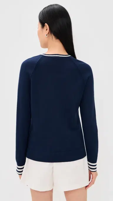 Adidas Golf Original Cashmere Sweater Night Indigo | Thumbnail 3 Adidas Golf Original Cashmere Sweater Night Indigo | Thumbnail 3