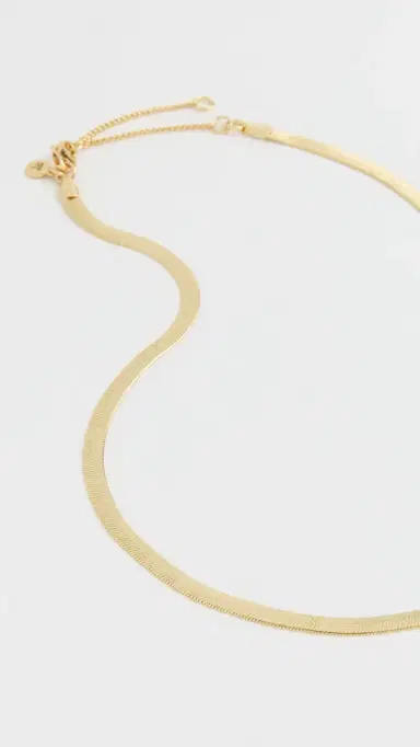 Madewell Herringbone Chain Necklace Vintage | Thumbnail 4 Madewell Herringbone Chain Necklace Vintage | Thumbnail 4