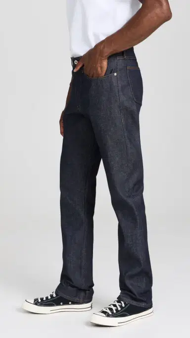 Naked & Famous Denim True Guy - Dirty Fade Selvedge Jeans | Thumbnail 4