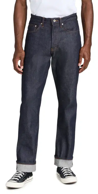 Naked & Famous Denim True Guy - Dirty Fade Selvedge Jeans | Thumbnail 1