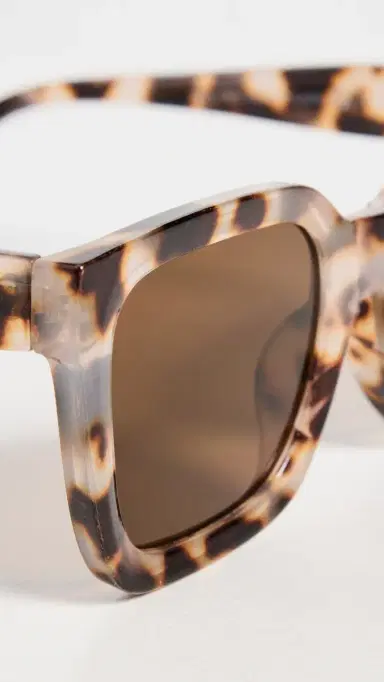AIRE Abstraction Sunglasses Cookie Tort One Size | Thumbnail 5 AIRE Abstraction Sunglasses Cookie Tort One Size | Thumbnail 5
