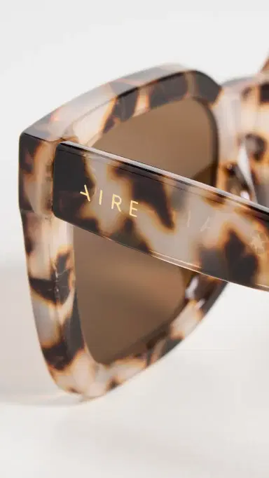 AIRE Abstraction Sunglasses Cookie Tort One Size | Thumbnail 6 AIRE Abstraction Sunglasses Cookie Tort One Size | Thumbnail 6