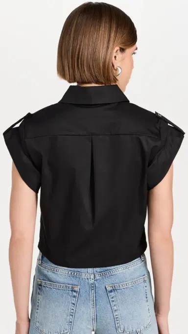 HEVRON Leonora Top Black | Thumbnail 3 HEVRON Leonora Top Black | Thumbnail 3