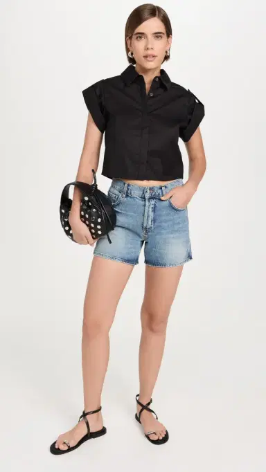 HEVRON Leonora Top Black | Thumbnail 5 HEVRON Leonora Top Black | Thumbnail 5
