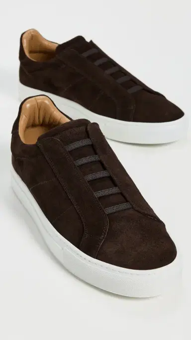 GREATS Royale 2.0 Suede Slip-On Sneakers Chocolate 8 | Thumbnail 4