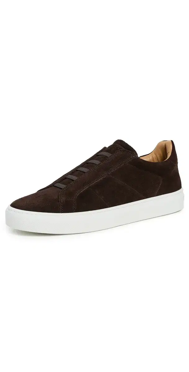 GREATS Royale 2.0 Suede Slip-On Sneakers Chocolate