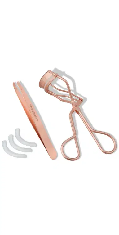 Tweezerman Rose Gold Brow and Lash Set No Color | Thumbnail 1