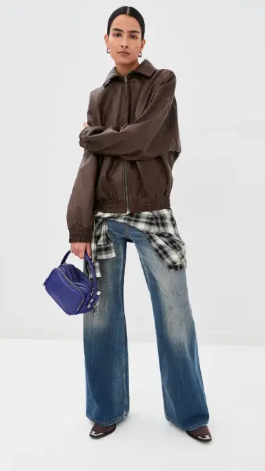 Acne Studios 2022 Distressed Jeans Mid Blue | Thumbnail 2