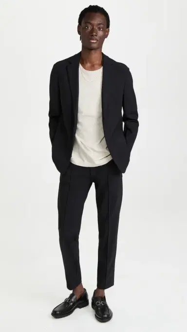 Theory Curtis Drawstring Precision Ponte Pants Black 29 | Thumbnail 5 Theory Curtis Drawstring Precision Ponte Pants Black 29 | Thumbnail 5