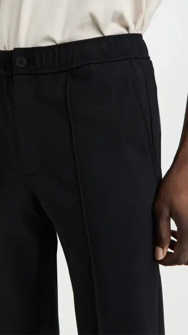 Theory Curtis Drawstring Precision Ponte Pants Black 29 | Thumbnail 6 Theory Curtis Drawstring Precision Ponte Pants Black 29 | Thumbnail 6