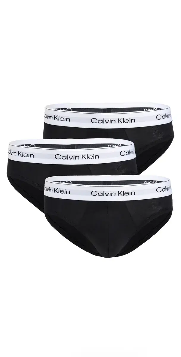 Icon Cotton Stretch Briefs 3 Pack Black