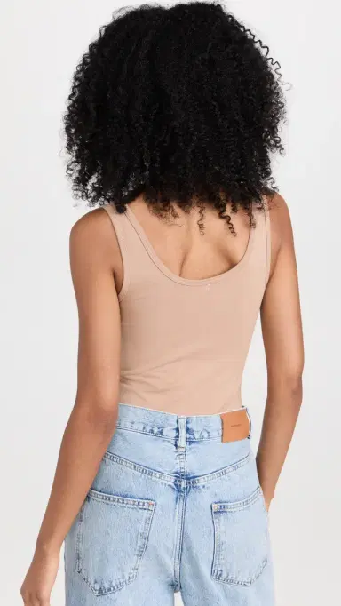 Ambitionist Everyday Classic Tank Thong Bodysuit ocha | Thumbnail 3