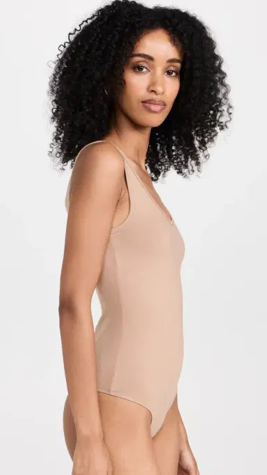 Ambitionist Everyday Classic Tank Thong Bodysuit ocha | Thumbnail 4