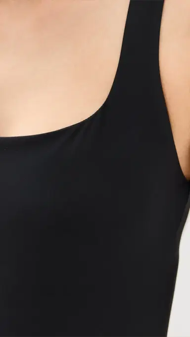 Stylest Square Neck Bodysuit Caviar | Thumbnail 6