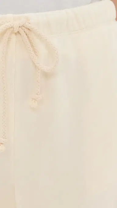 DONNI. DONNI. The Eco Terry Sweatpants Creme L | Thumbnail 6