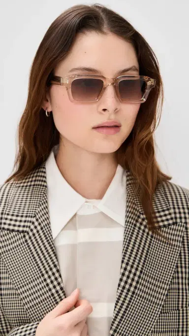Chimi 03 Sunglasses Ecru One Size | Thumbnail 3