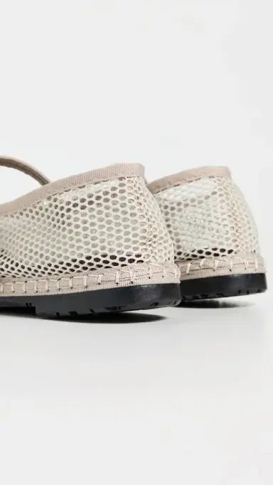 Flabelus Isabella Mesh Mary Jane Flats Nude 39 | Thumbnail 4 Flabelus Isabella Mesh Mary Jane Flats Nude 39 | Thumbnail 4
