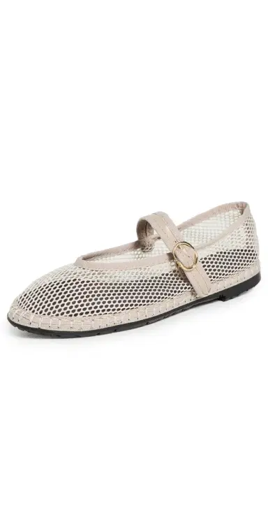 Flabelus Isabella Mesh Mary Jane Flats Nude 39 | Thumbnail 1 Flabelus Isabella Mesh Mary Jane Flats Nude 39 | Thumbnail 1