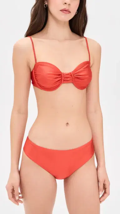 JADE Swim Daya Bikini Bottoms Persimmon heen | Thumbnail 4