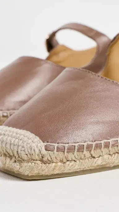 Castañer Pepa Mary Jane Flats Taupe/Natural 37 | Thumbnail 6
