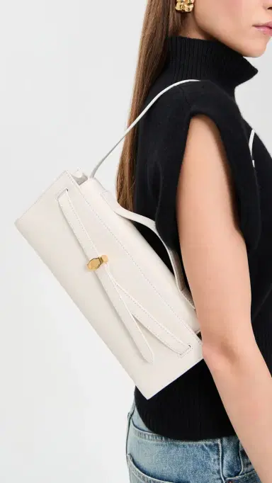 Veronica Beard Dash Clutch Off White | Thumbnail 3