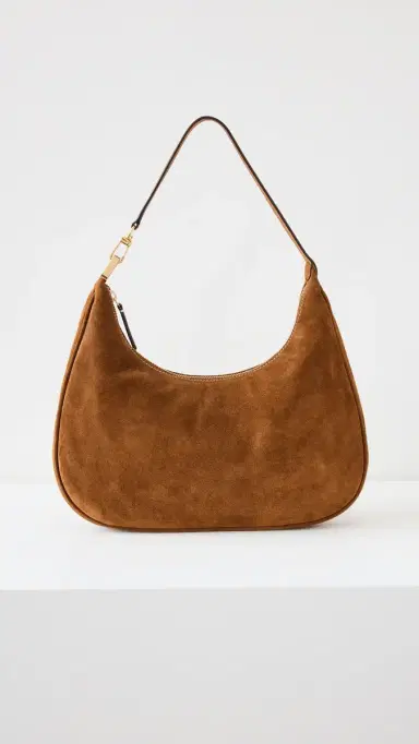 Staud Sylvie Shoulder Bag Tan One Size | Thumbnail 2