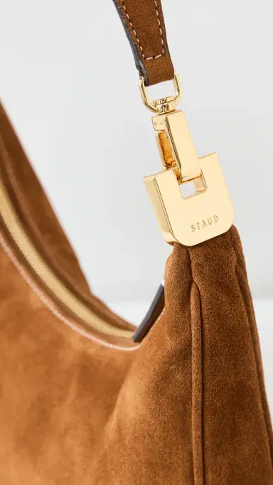 Staud Sylvie Shoulder Bag Tan One Size | Thumbnail 5