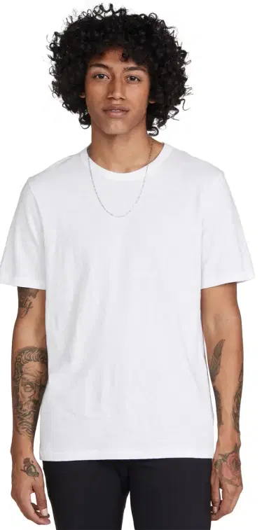 Theory Essential Cosmos Slub Cotton Tee | Thumbnail 1 Theory Essential Cosmos Slub Cotton Tee | Thumbnail 1