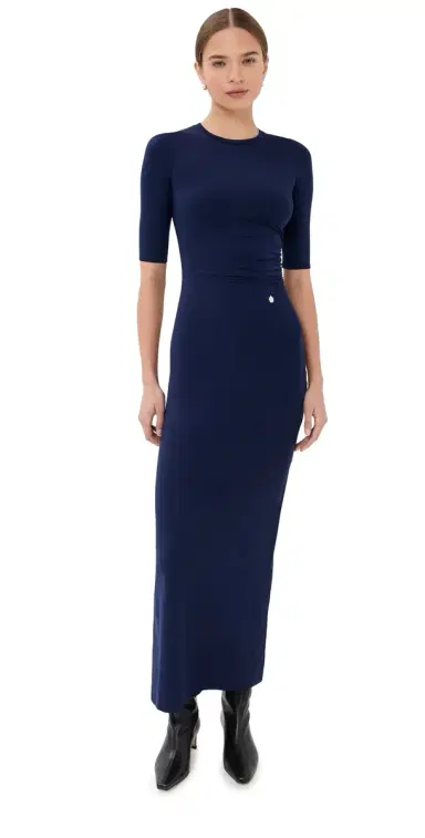 Stella McCartney Fluid Jersey ong Dress Indigo | Thumbnail 1