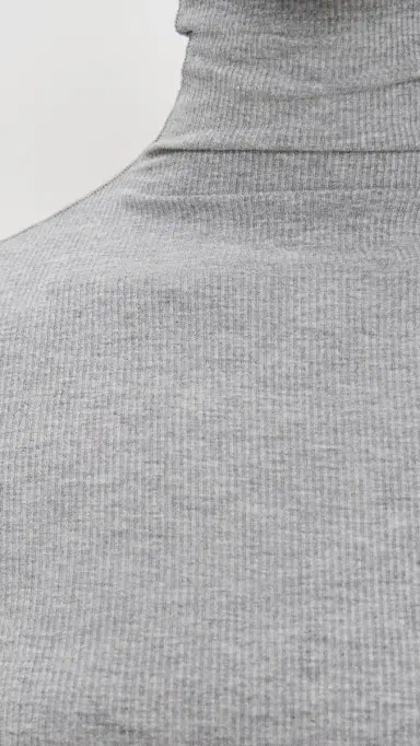 Joe's Jeans The Tony Long Sleeve Top Heather Grey | Thumbnail 6