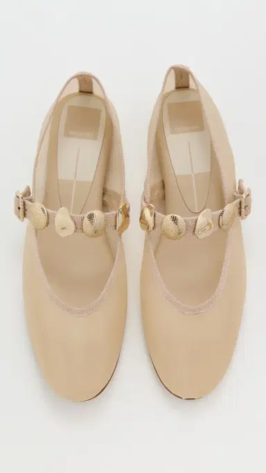 Dolce Vita Relan Mesh Flats French Vanilla | Thumbnail 4 Dolce Vita Relan Mesh Flats French Vanilla | Thumbnail 4
