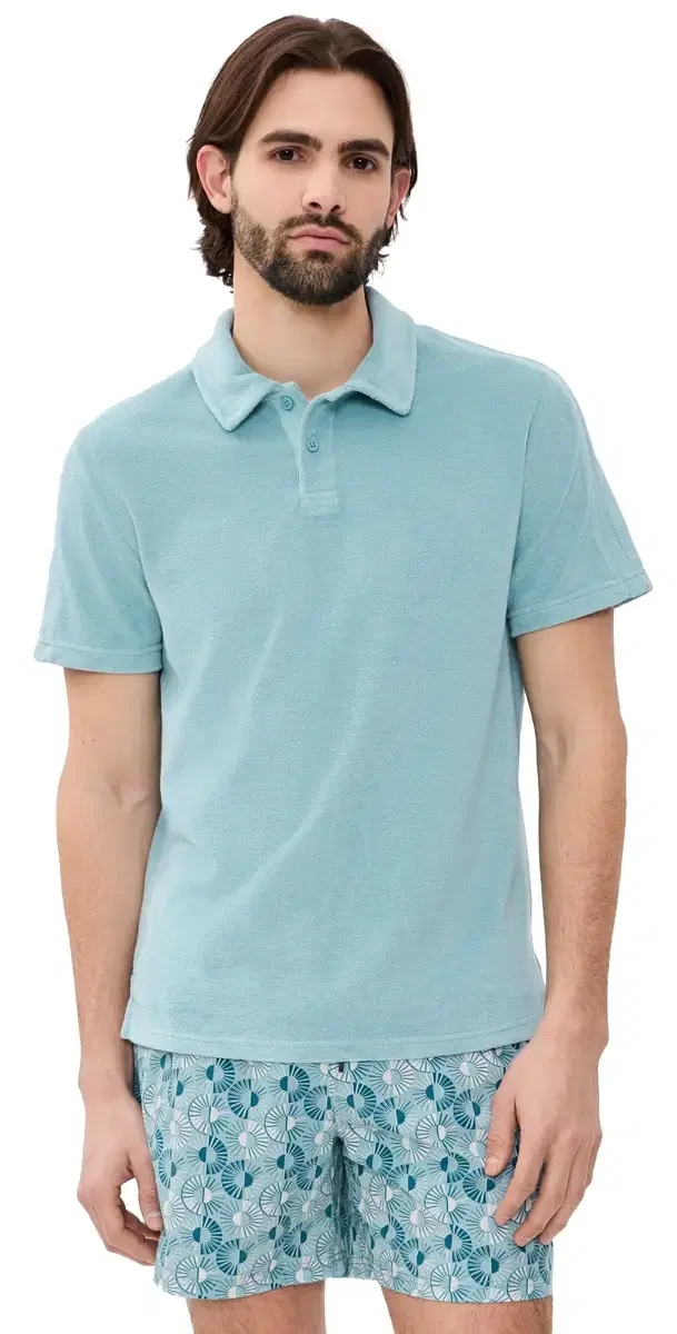 Ravello Terry Polo Bay Blue