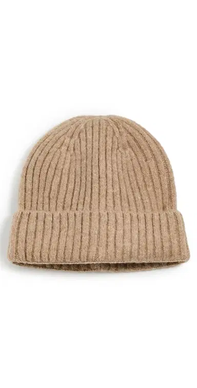 Hat Attack Key Beanie Tan One Size | Thumbnail 1