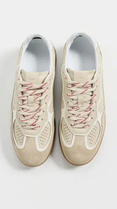 ALOHAS Tb.490 Rife Grain Cream Leather Sneakers Cream 41 | Thumbnail 4