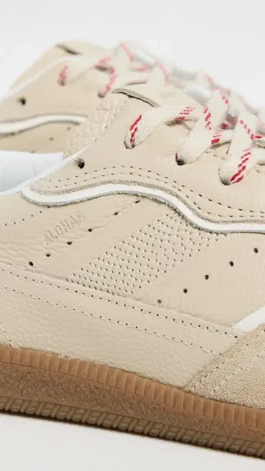 ALOHAS Tb.490 Rife Grain Cream Leather Sneakers Cream 41 | Thumbnail 6