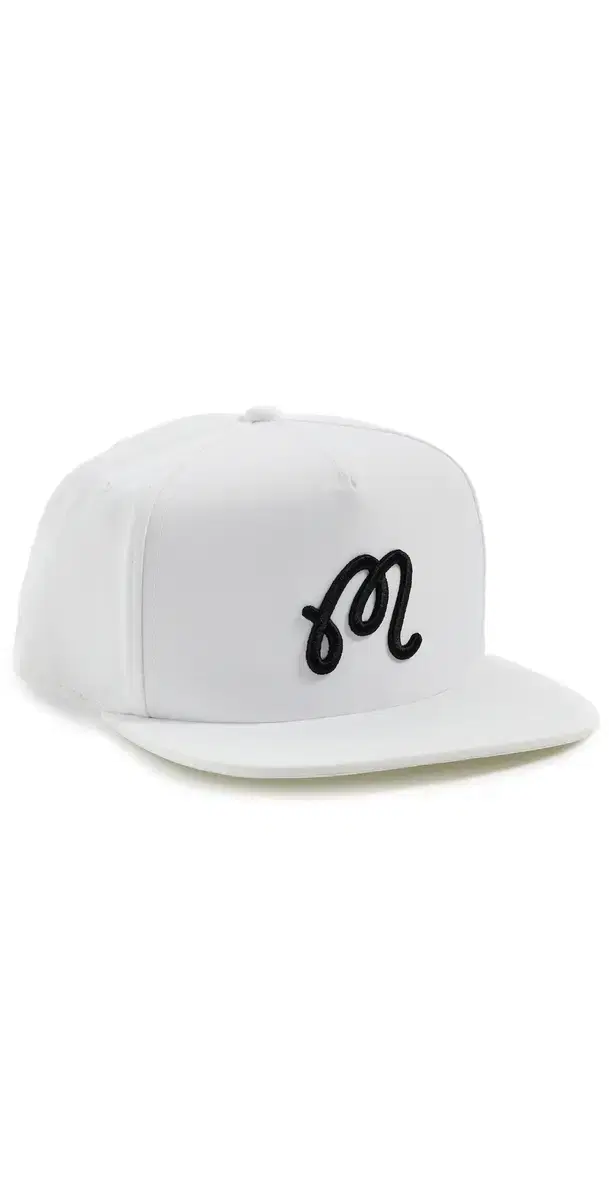 Snapback Cap White One Size
