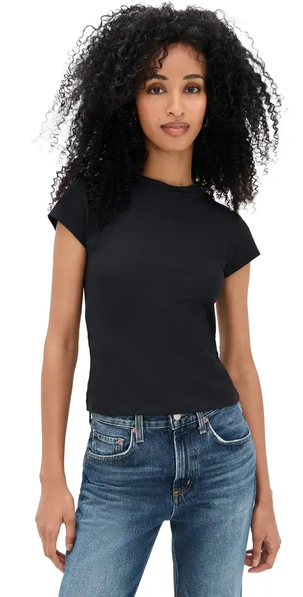 Essential Crew Tee Black
