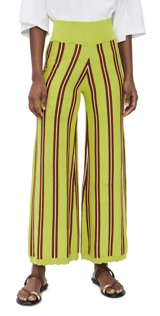 Ciao Ciao Vacation Hutu Ombak Pants Green/Brown
