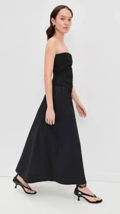 STAUD Nia Dress Black | Thumbnail 4