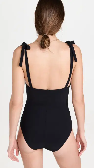 Karla Colletto Tate High Back One Piece Black | Thumbnail 3