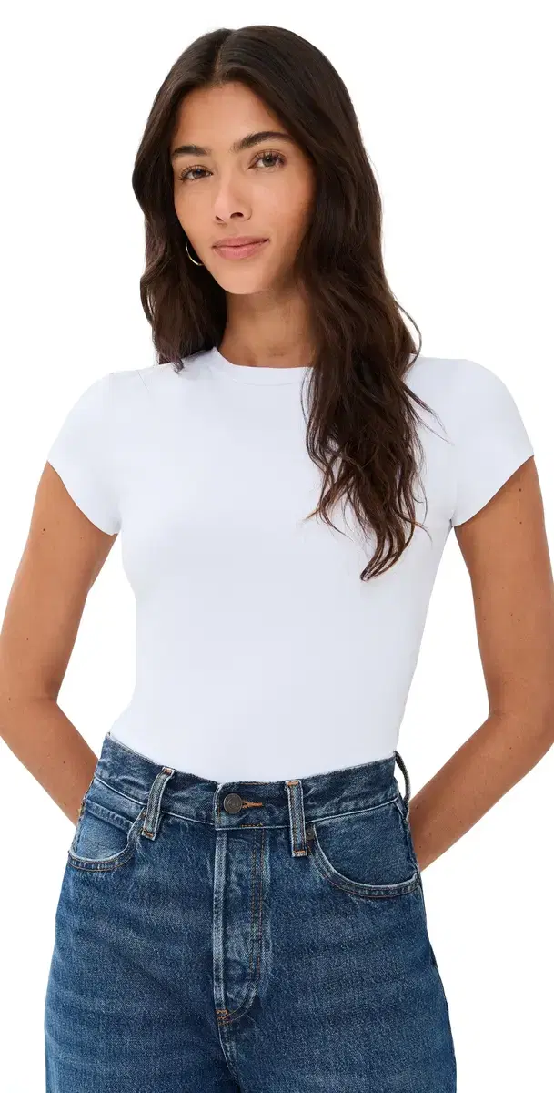 Essential Crew Tee Sugar