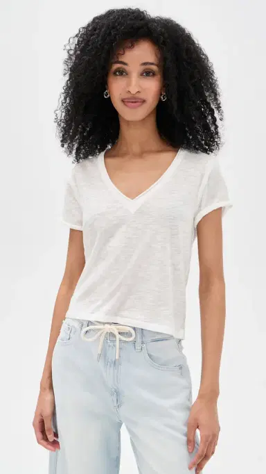 Free People Take 2 Tee Clean Ivory L | Thumbnail 2 Free People Take 2 Tee Clean Ivory L | Thumbnail 2